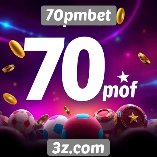 Promos e bônus disponíveis no 70pmbet